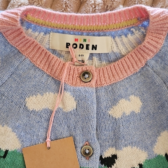 Mini Boden Multicolor Patterned Sweater - Picture 2 of 4